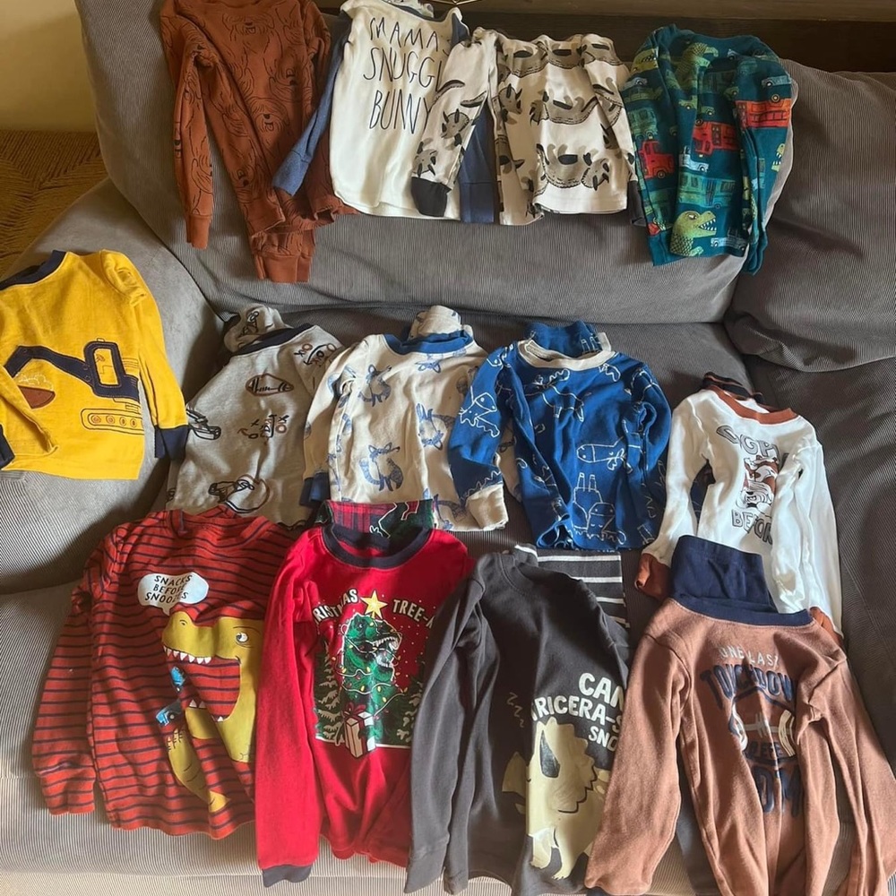 Boys 2T Cotton PJS Bundle